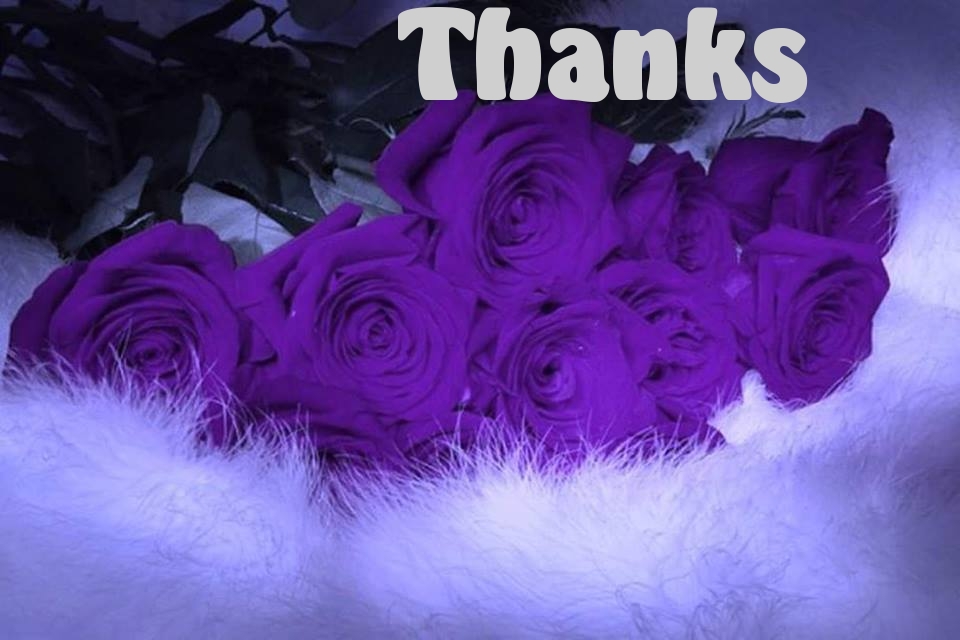   : Thanks