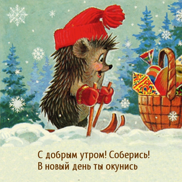 С добрым утром! Соберись! В новый день ты окунись.