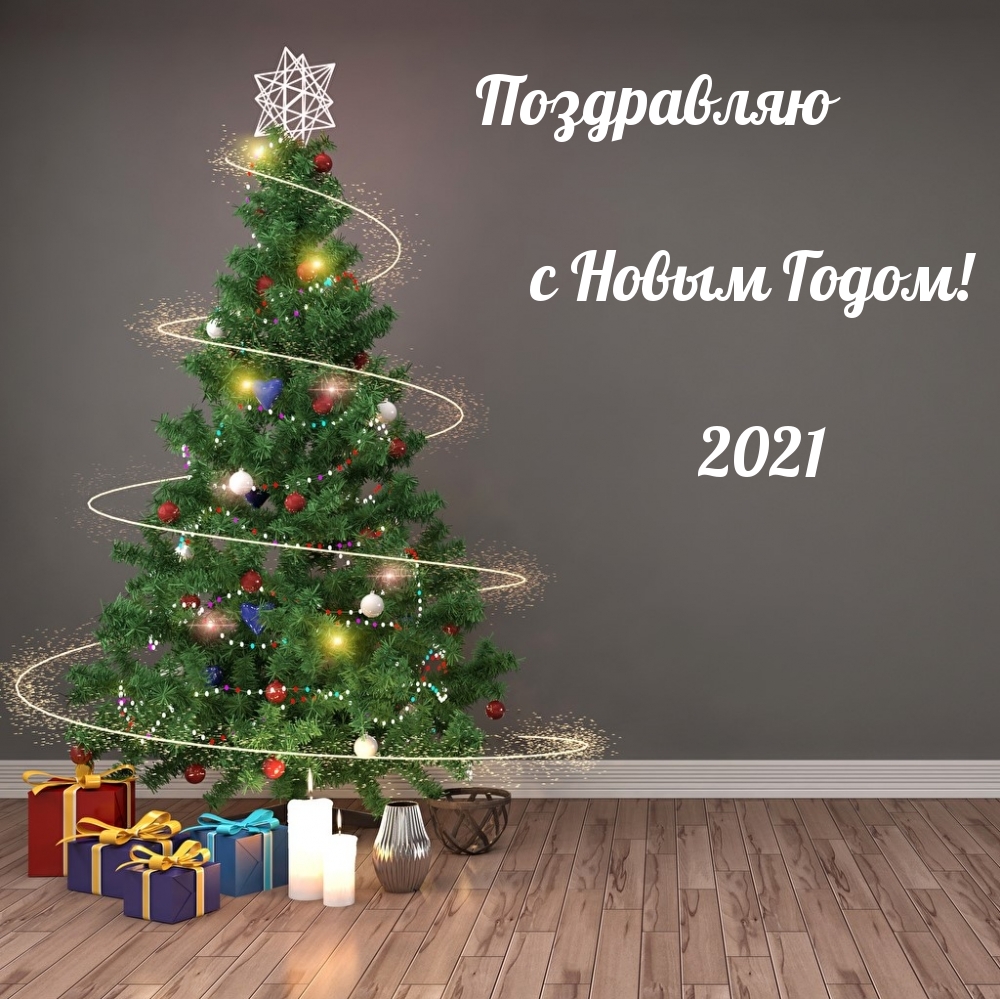 Поздравляю с Новым Годом! 2021