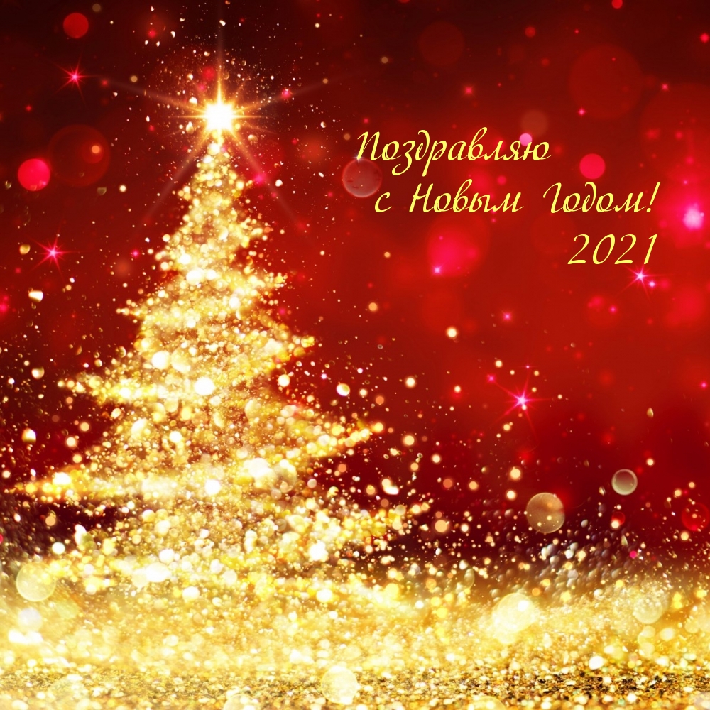 Поздравляю с Новым Годом! 2021