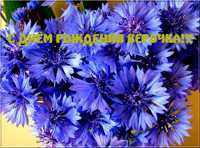 С ДНЁМ РОЖДЕНИЯ ВЕРОЧКА!!!.