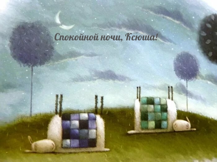 Спокойной ночи, Ксюша!.