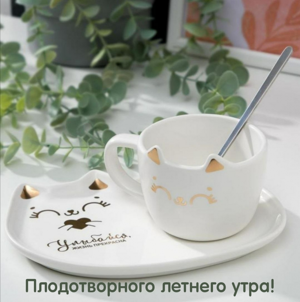 Плодотворного летнего утра!