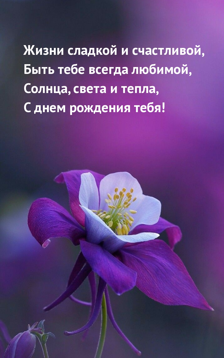 Солнца, света и тепла, с днем рождения тебя!.