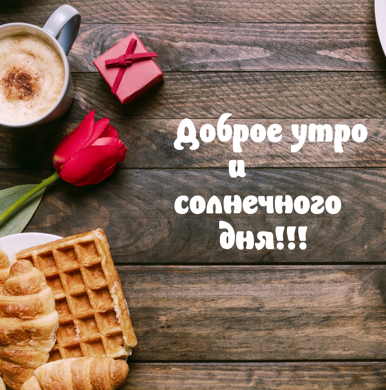 Доброе утро и солнечного дня!