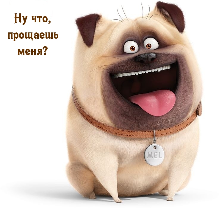 Ну что, прощаешь меня?