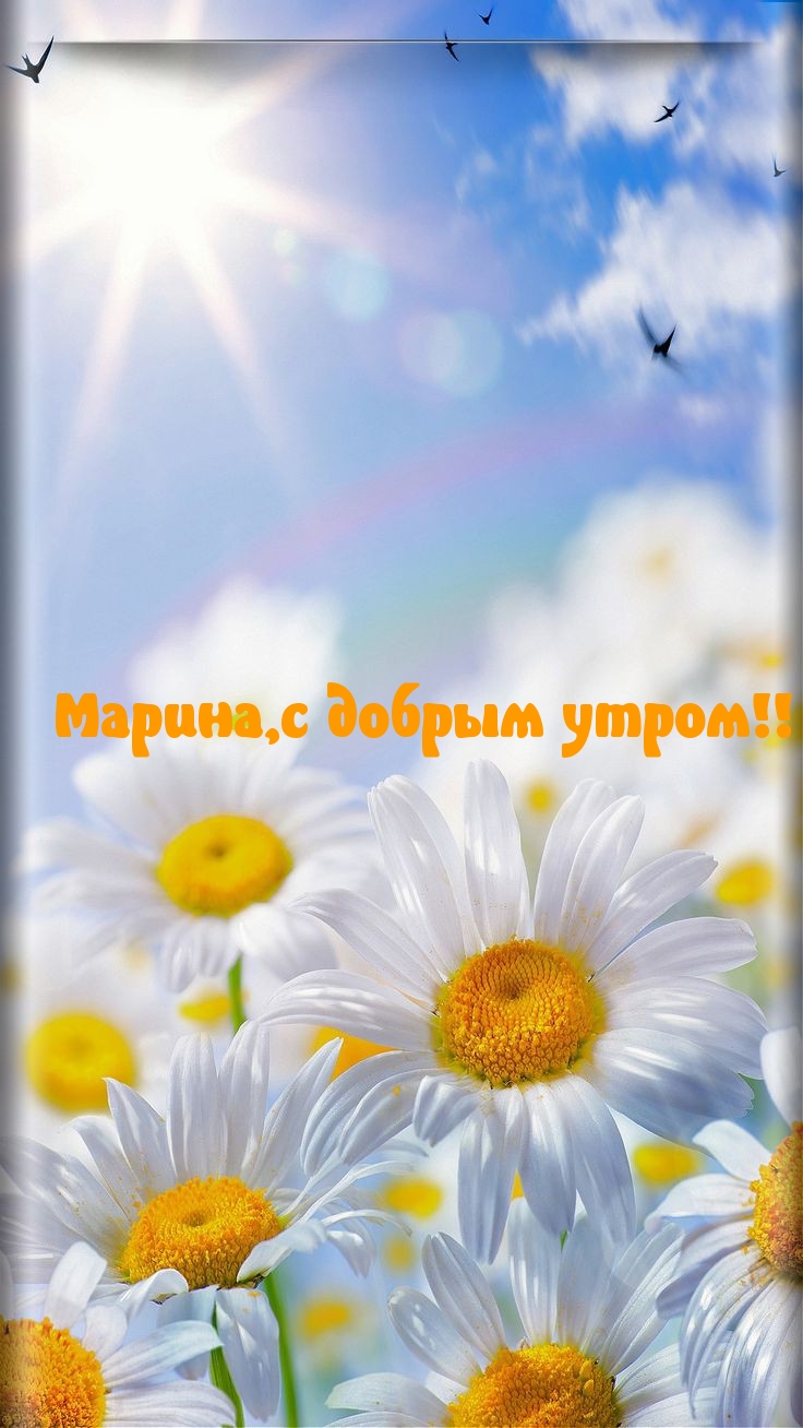 Марина, с добрым утром!
