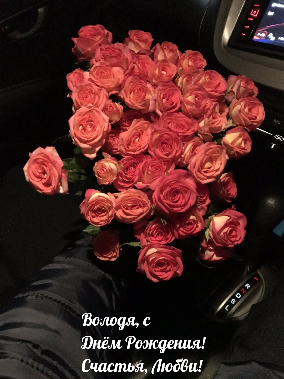 Володя, с Днём Рождения! Счастья, Любви!