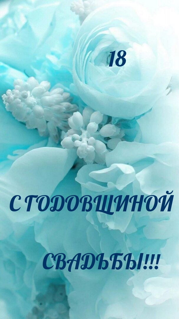 18 С ГОДОВЩИНОЙ СВАДЬБЫ!!!.