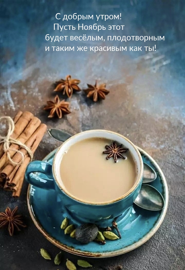 С добрым утром! Пусть Ноябрь этот будет весёлым.