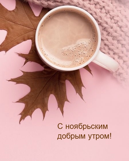 С ноябрьским добрым утром!.