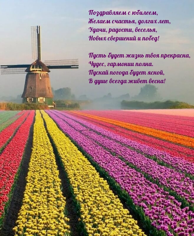 Поздравляем с юбилеем, желаем счастья, долгих лет.