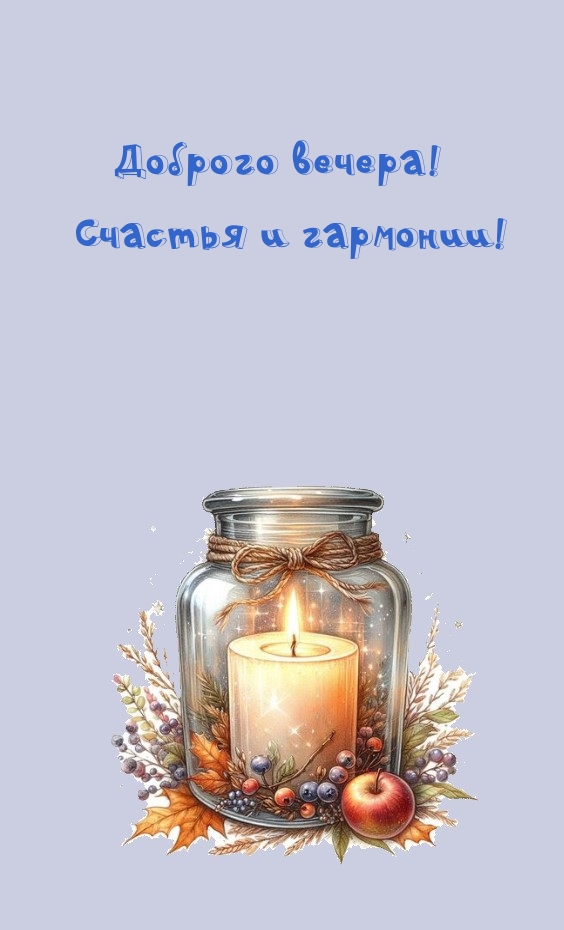 Доброго вечера! Счастья и гармонии!.