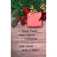 С Новым Годом! Мира, счастья и достатка