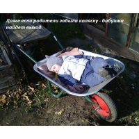 Родители забыли коляску