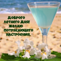 Доброго летнего дня! Желаю потрясающего настроения