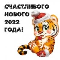 Счастливого нового 2022 года!