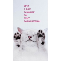 Витя, С днём Рождения! Всё Будет Замурчательно!